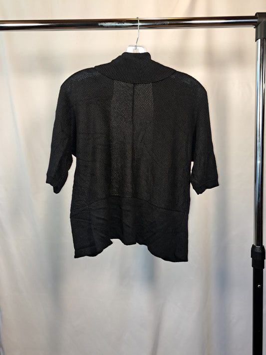 Ralph Lauren Green Label Black Knit Cardigan