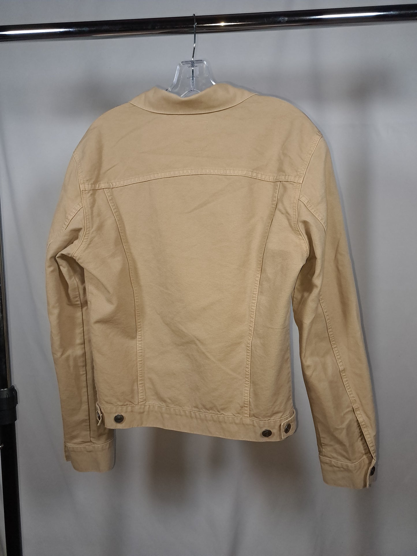 8 by YOOX – Sandfarbene Denim-Jacke | Urban Minimalism | Unisex