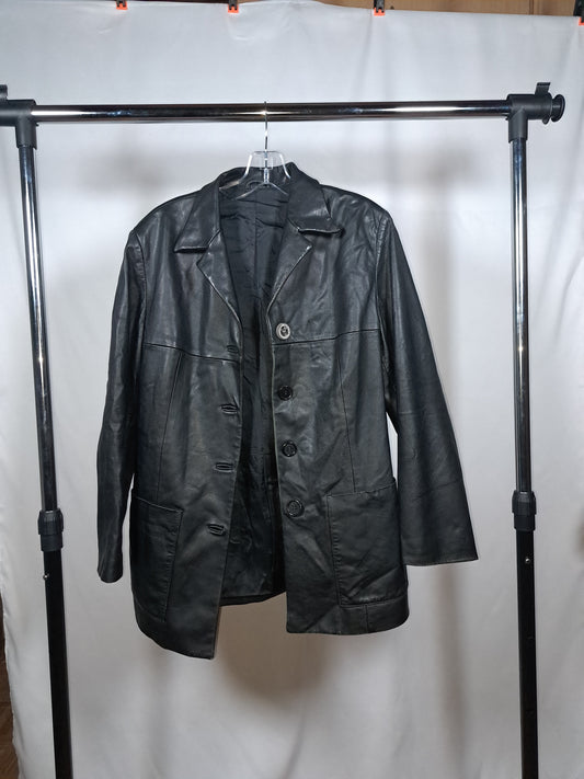 New Leather – Echtlederjacke im Blazerstil | Vintage Unisex
