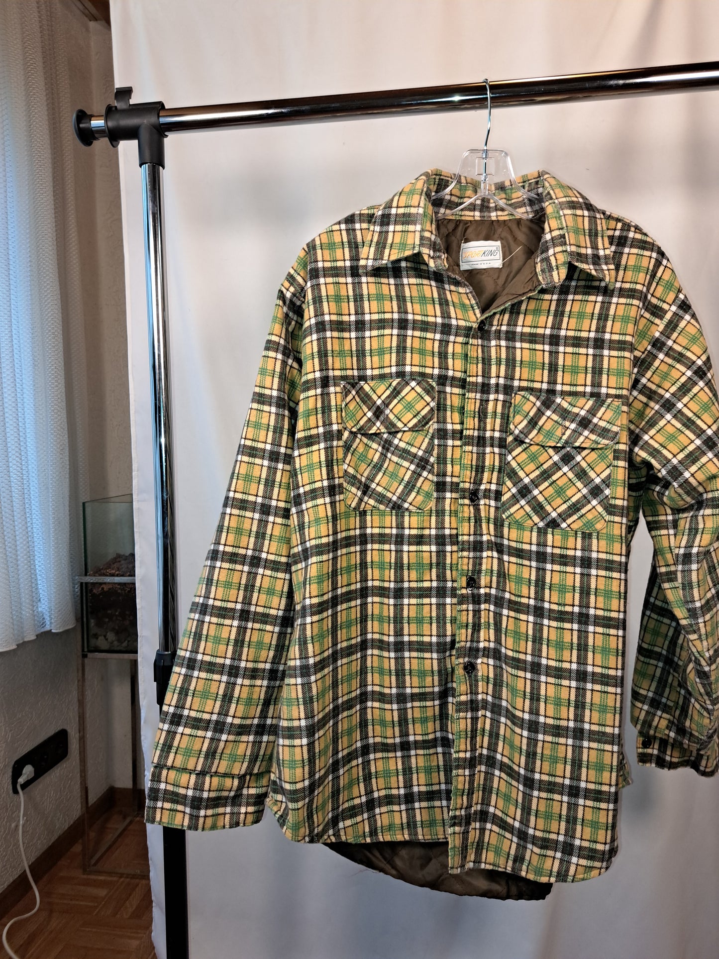 Vintage Flannel Overshirt (gefüttert)
