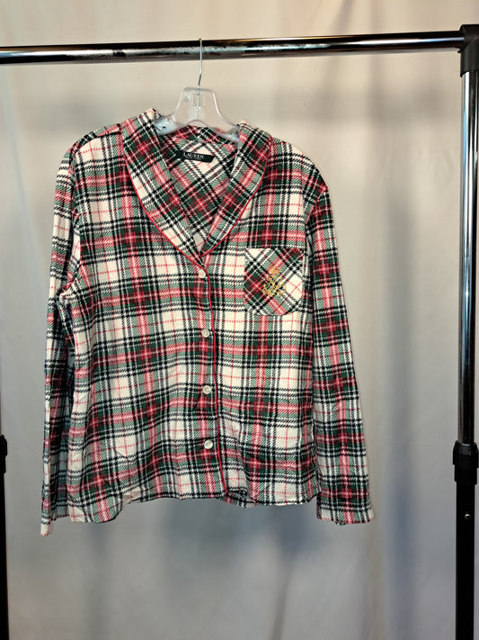Lauren Ralph Lauren Flanell Pyjama Top