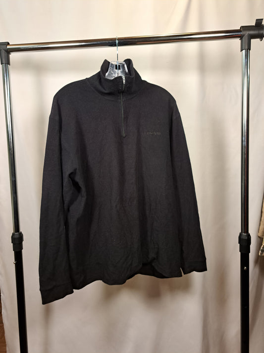 Invicta Vintage Fleece Pullover / Black 1/4 Zipper / Size L – Minimal Outdoor