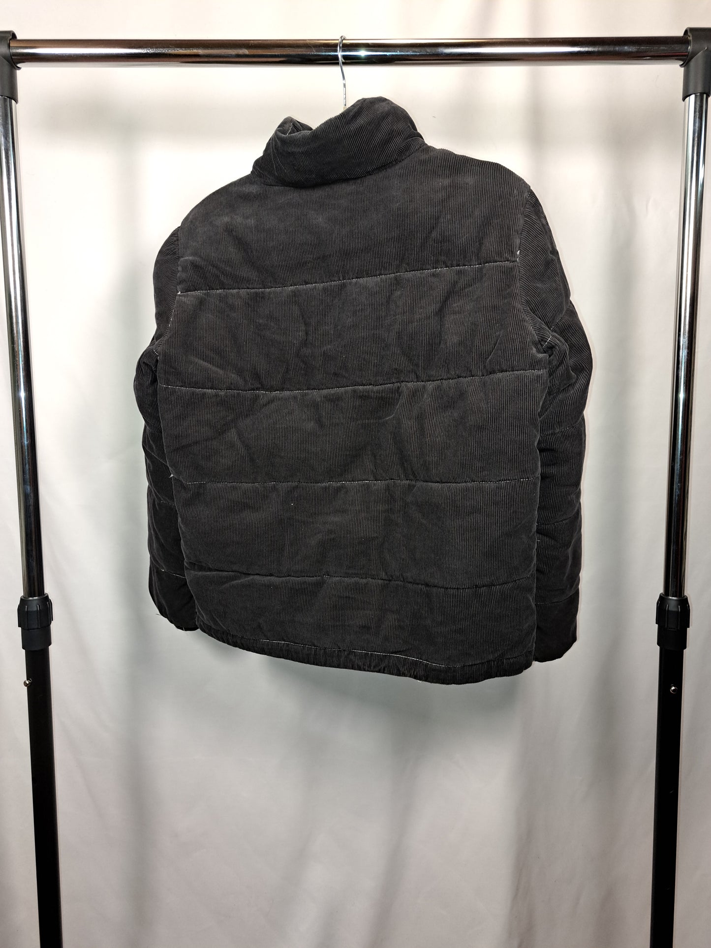 Levi’s Cord Puffer Jacke / Black Corduroy Puffer / Y2K Winter Jacket / Size S